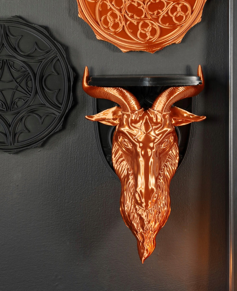 Baphomet Decorative Gallery Wall Plinth