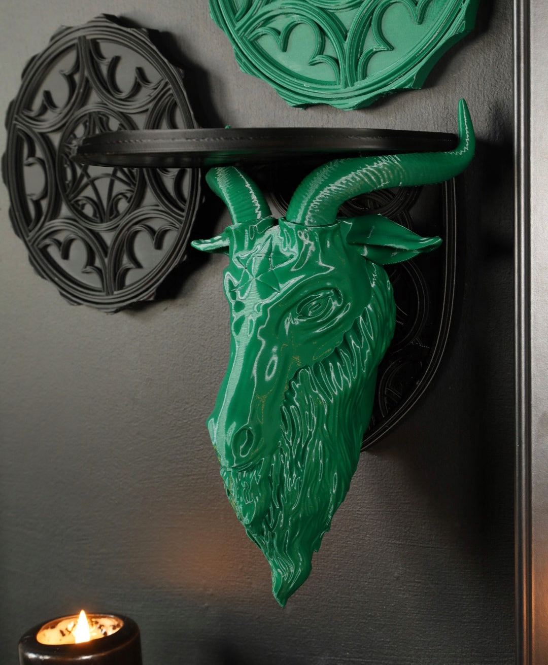 Baphomet Decorative Gallery Wall Plinth
