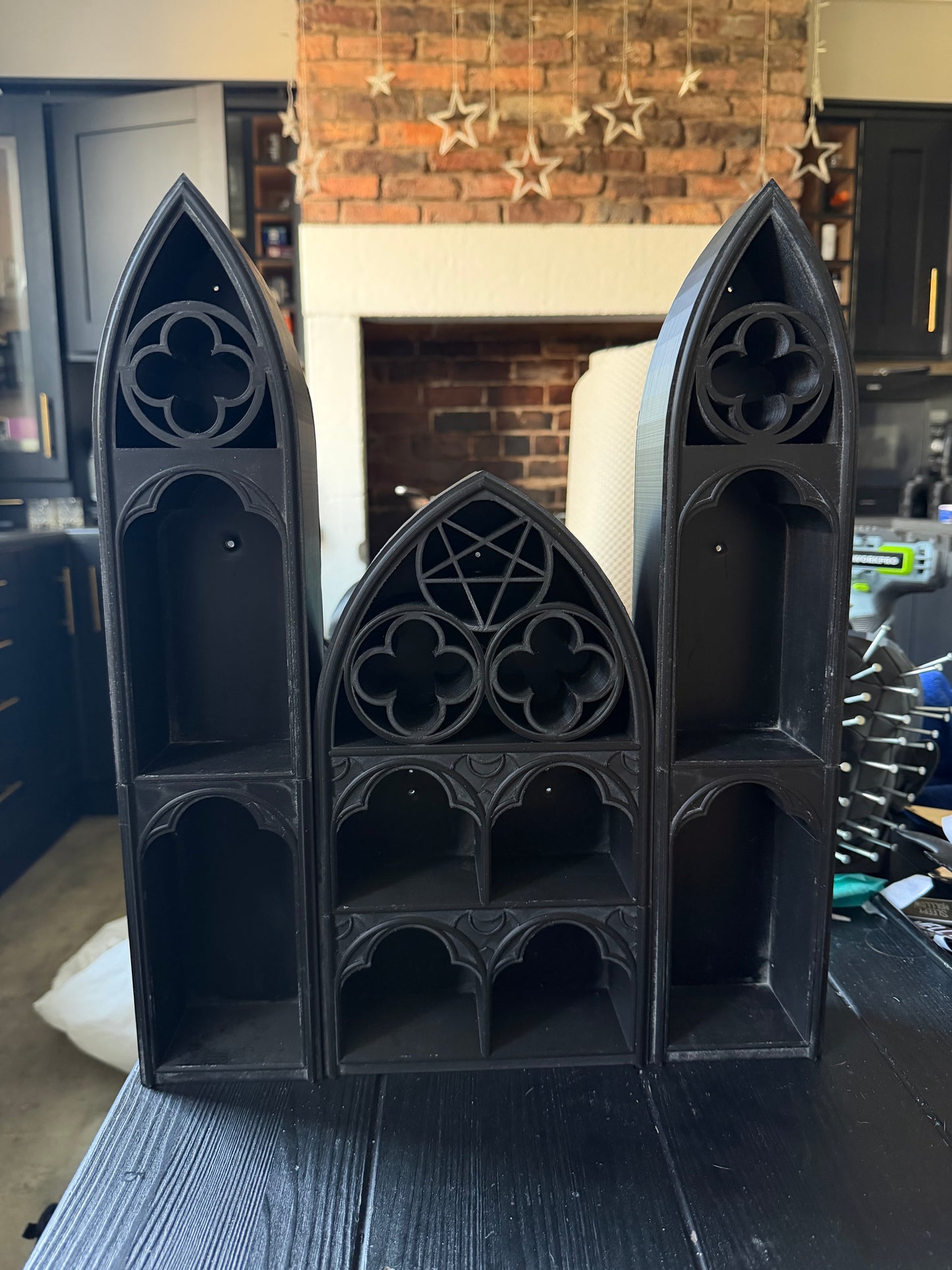 SECONDS #52 - Gothic Arch Shelves Full Set