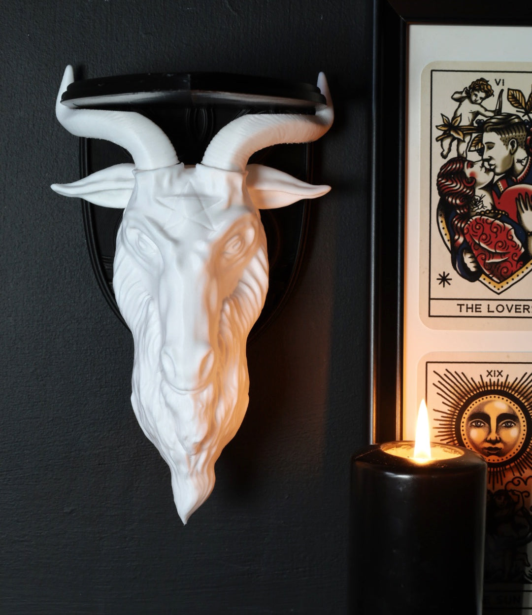 Baphomet Decorative Gallery Wall Plinth