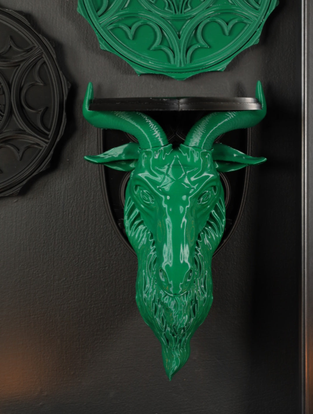 Baphomet Decorative Gallery Wall Plinth