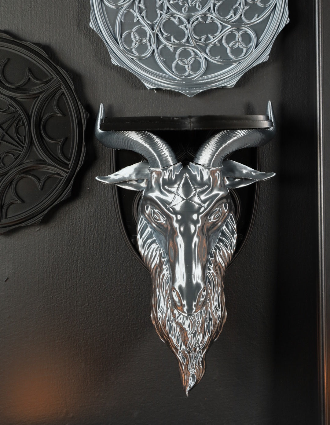 Baphomet Decorative Gallery Wall Plinth