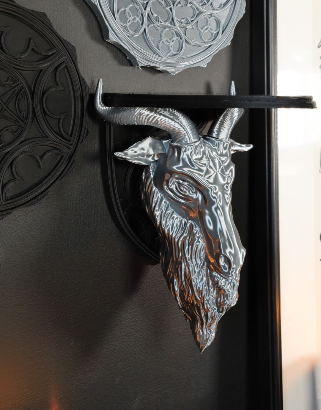 Baphomet Decorative Gallery Wall Plinth