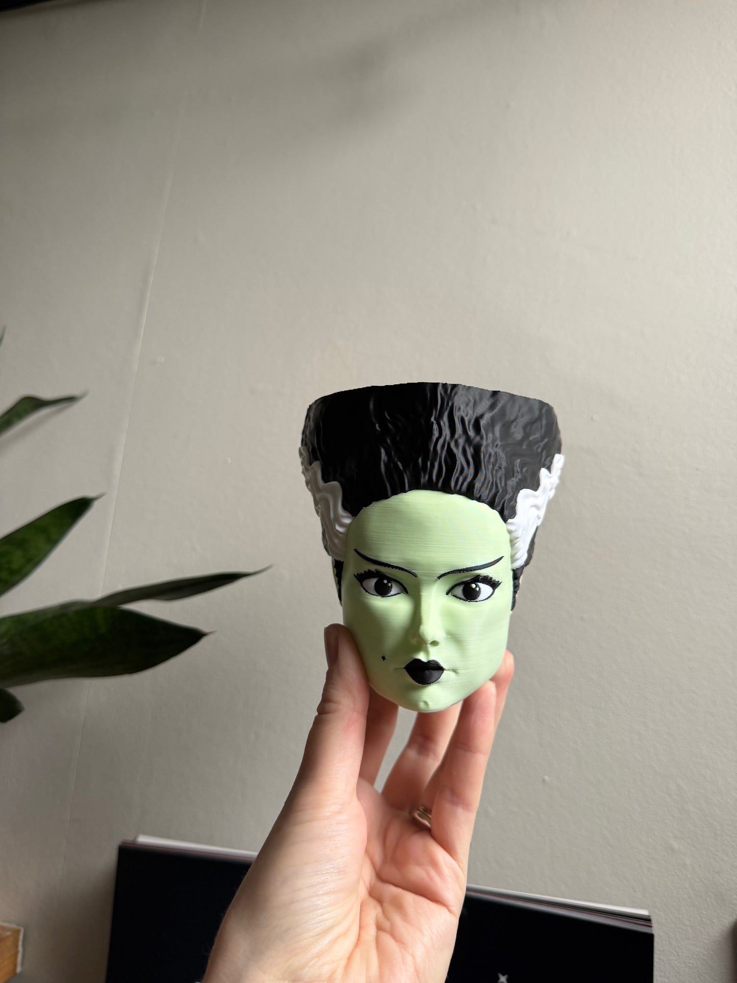 SECONDS #2003 #2004 #2005 #2006 - Bride Of Frankenstein Small Desk Planters