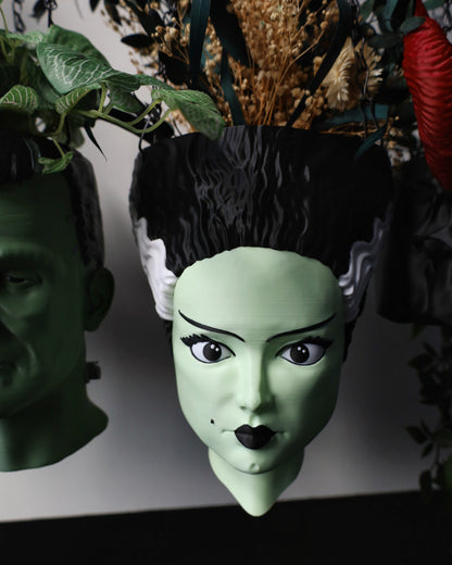 Bride Of Frankenstein Planters