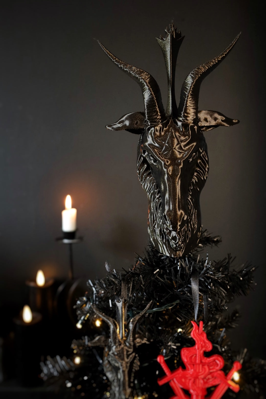 Baphomet Tree Topper