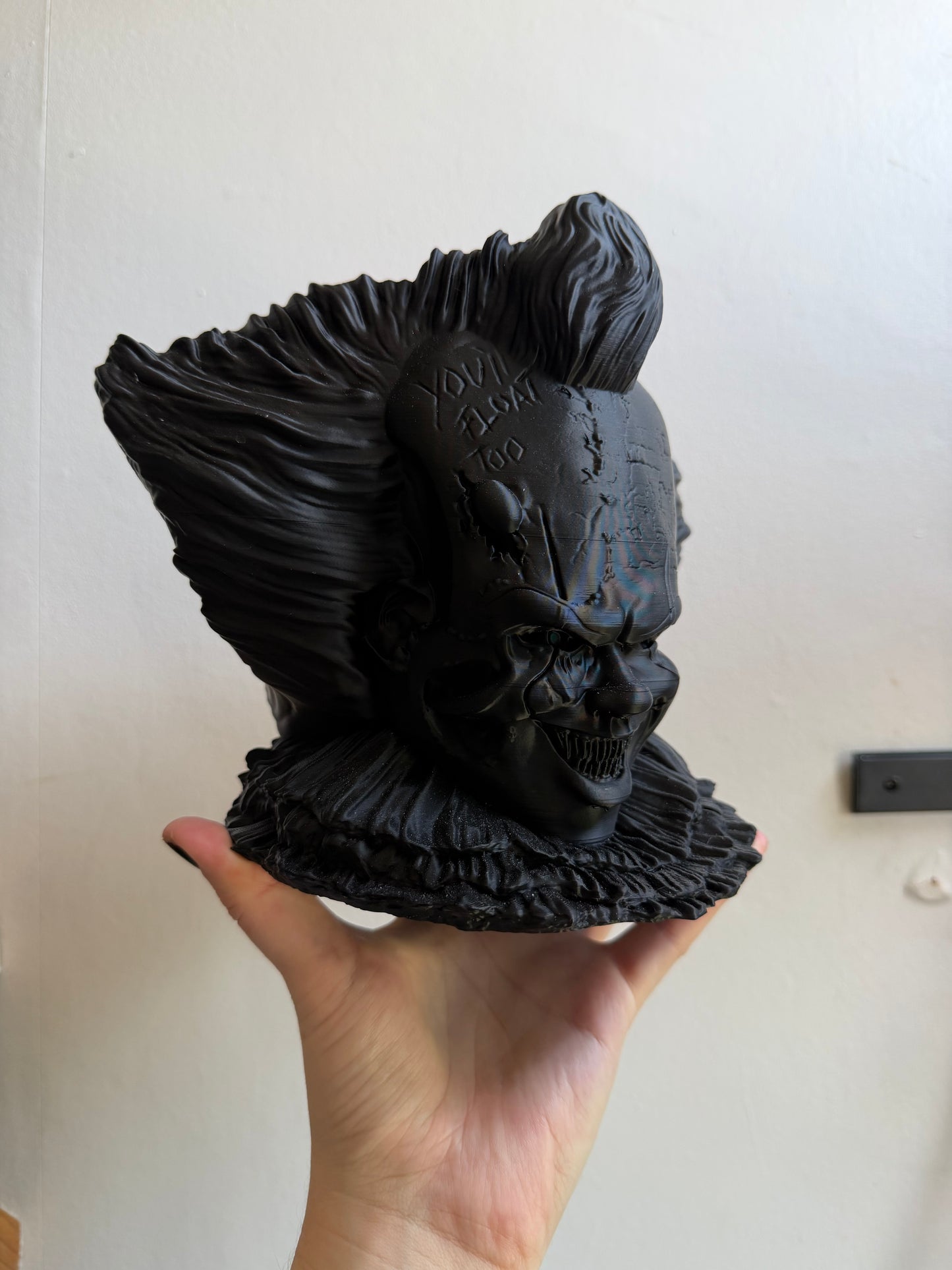 SECONDS #25/#26 - Large Black God Of Destruction Desk Planter