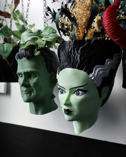 Bride Of Frankenstein Planters