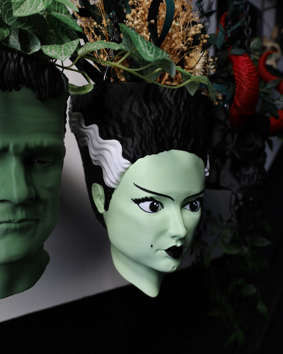 Bride Of Frankenstein Planters