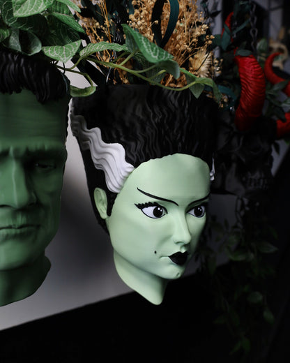 Bride Of Frankenstein Planters