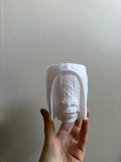 SECONDS #10 - Vessel White Small Desk Planter