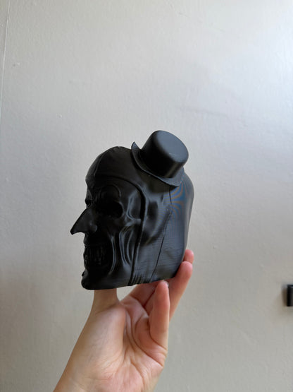 SECONDS #38 - Small Black Mime Desk Planter