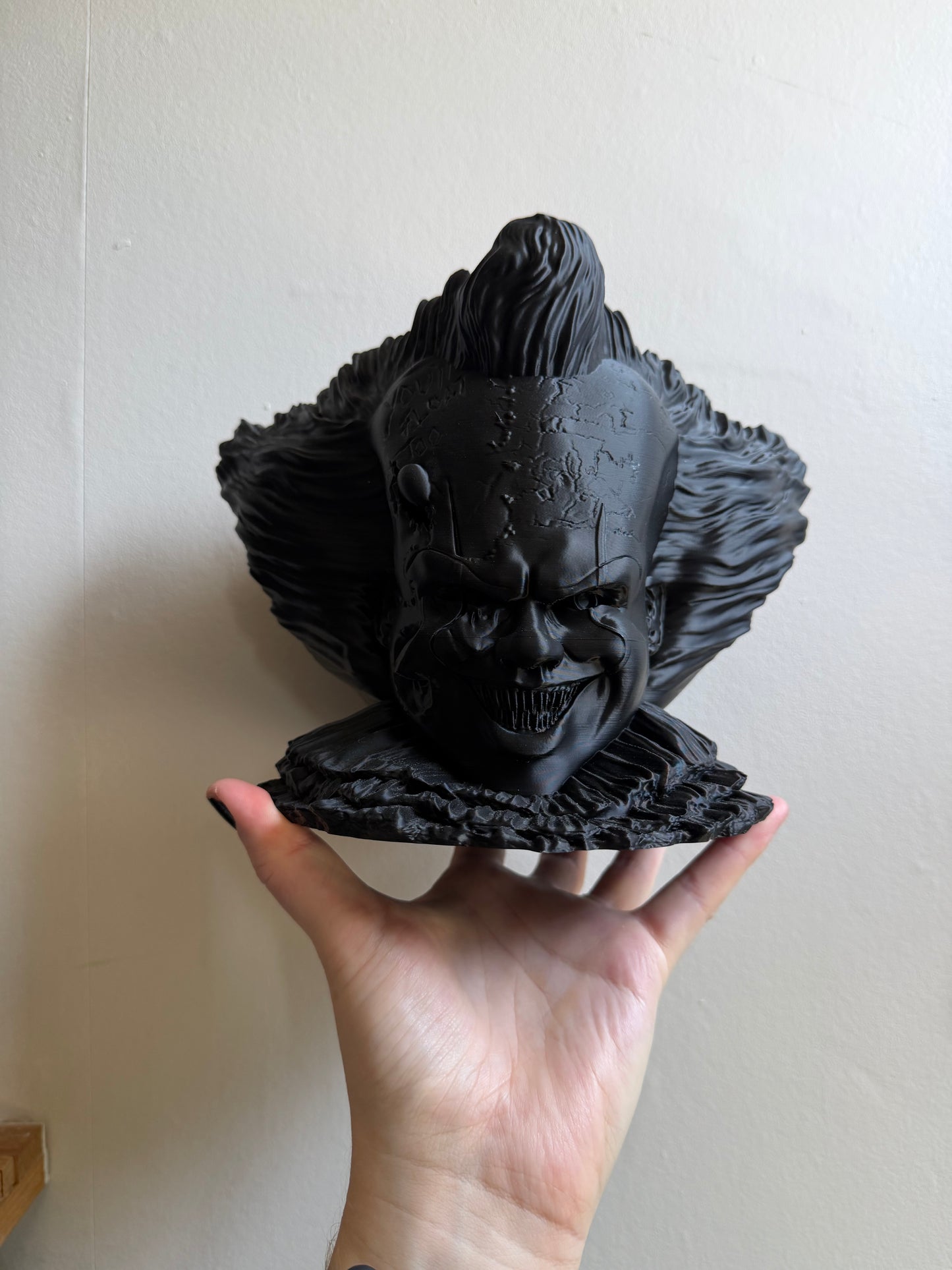 SECONDS #25/#26 - Large Black God Of Destruction Desk Planter