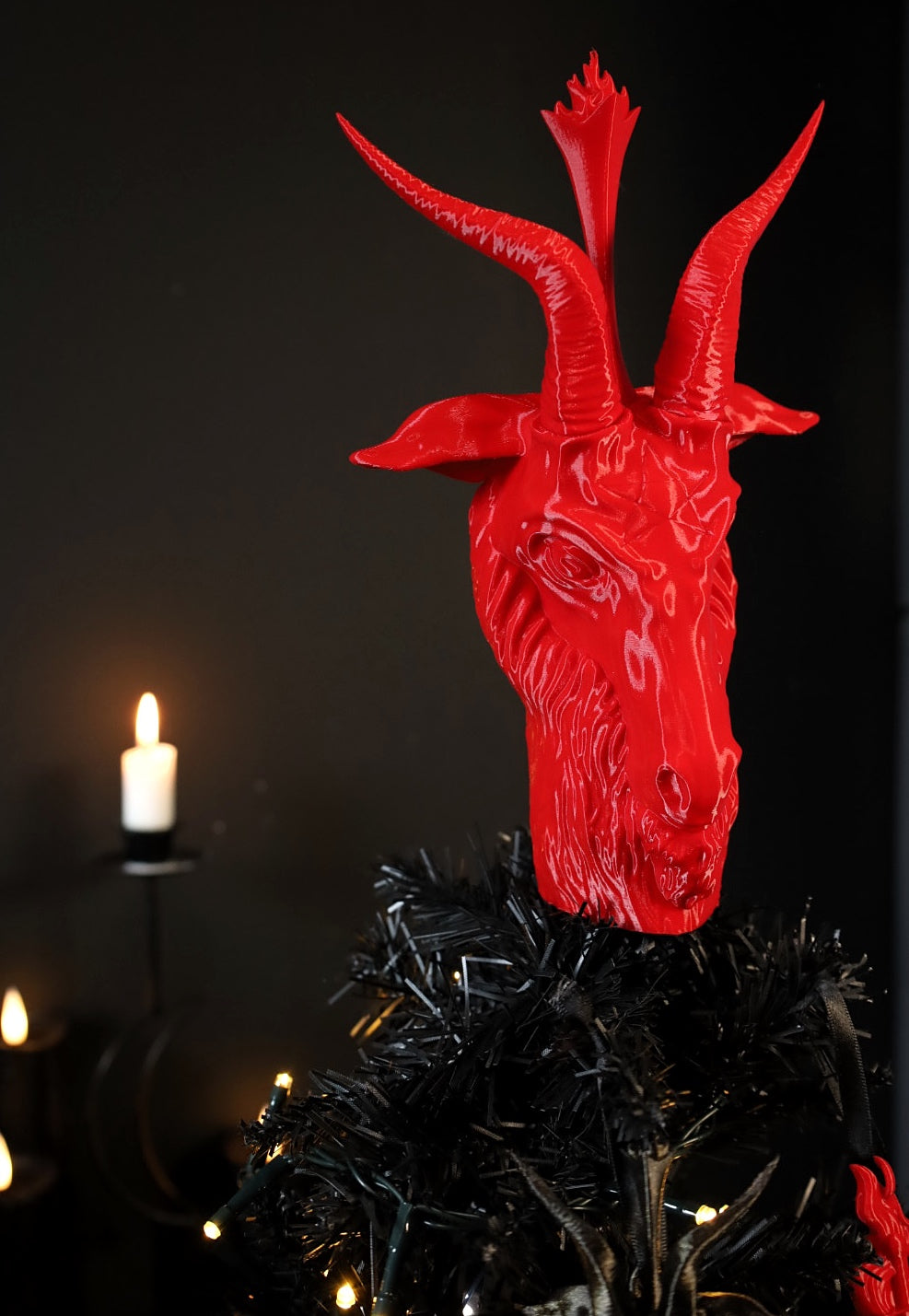 Baphomet Tree Topper