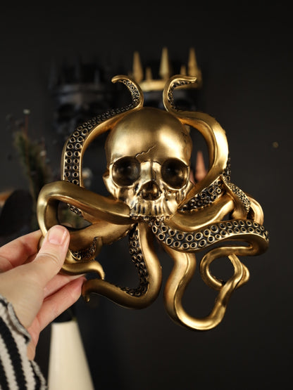 Octopus Skull Wall Hanging
