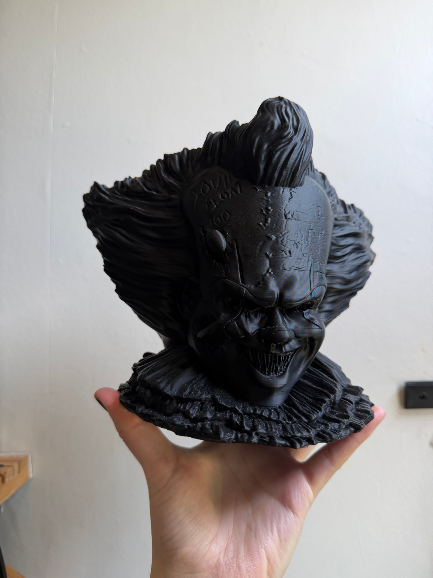 SECONDS #25/#26 - Large Black God Of Destruction Desk Planter