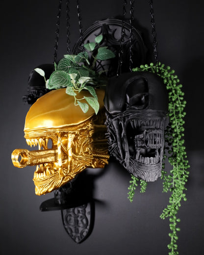 Alien xenomorph planter from the horror/sci-fi movie Aliens