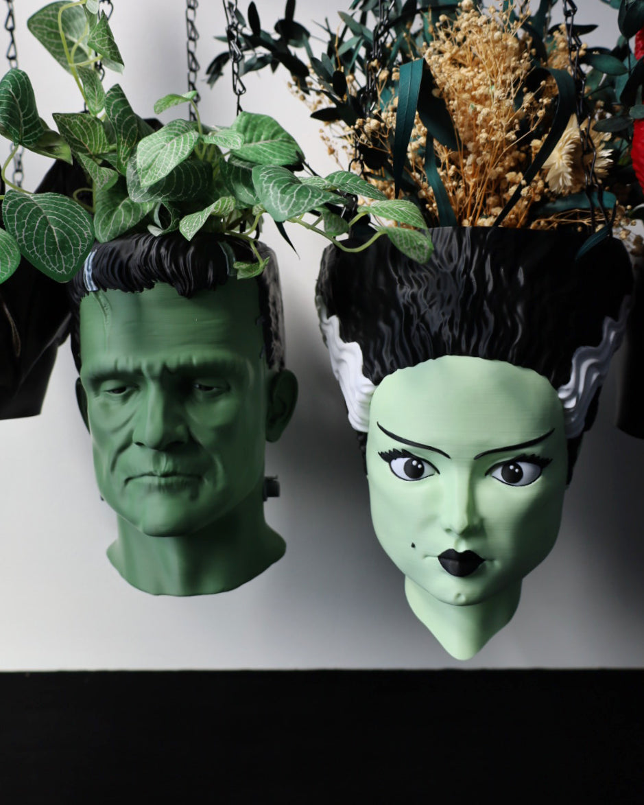 Bride Of Frankenstein Planters