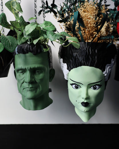 Bride Of Frankenstein Planters