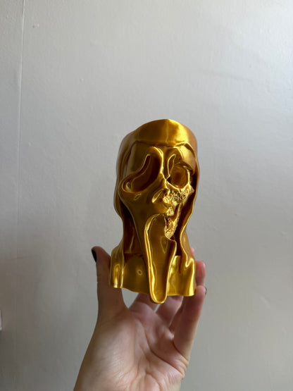 SECONDS #29 - Gold Small Massacre Desk Planter
