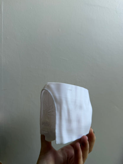 SECONDS #10 - Vessel White Small Desk Planter