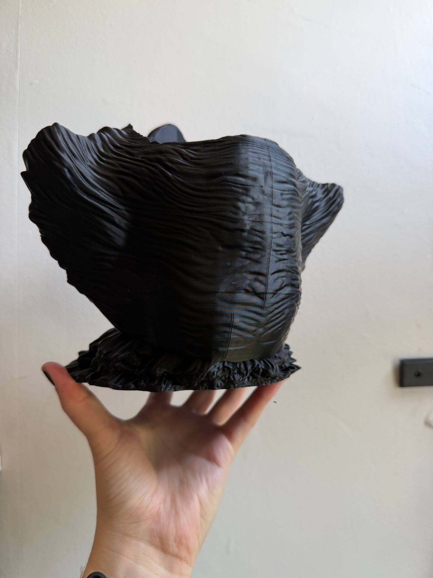 SECONDS #25/#26 - Large Black God Of Destruction Desk Planter