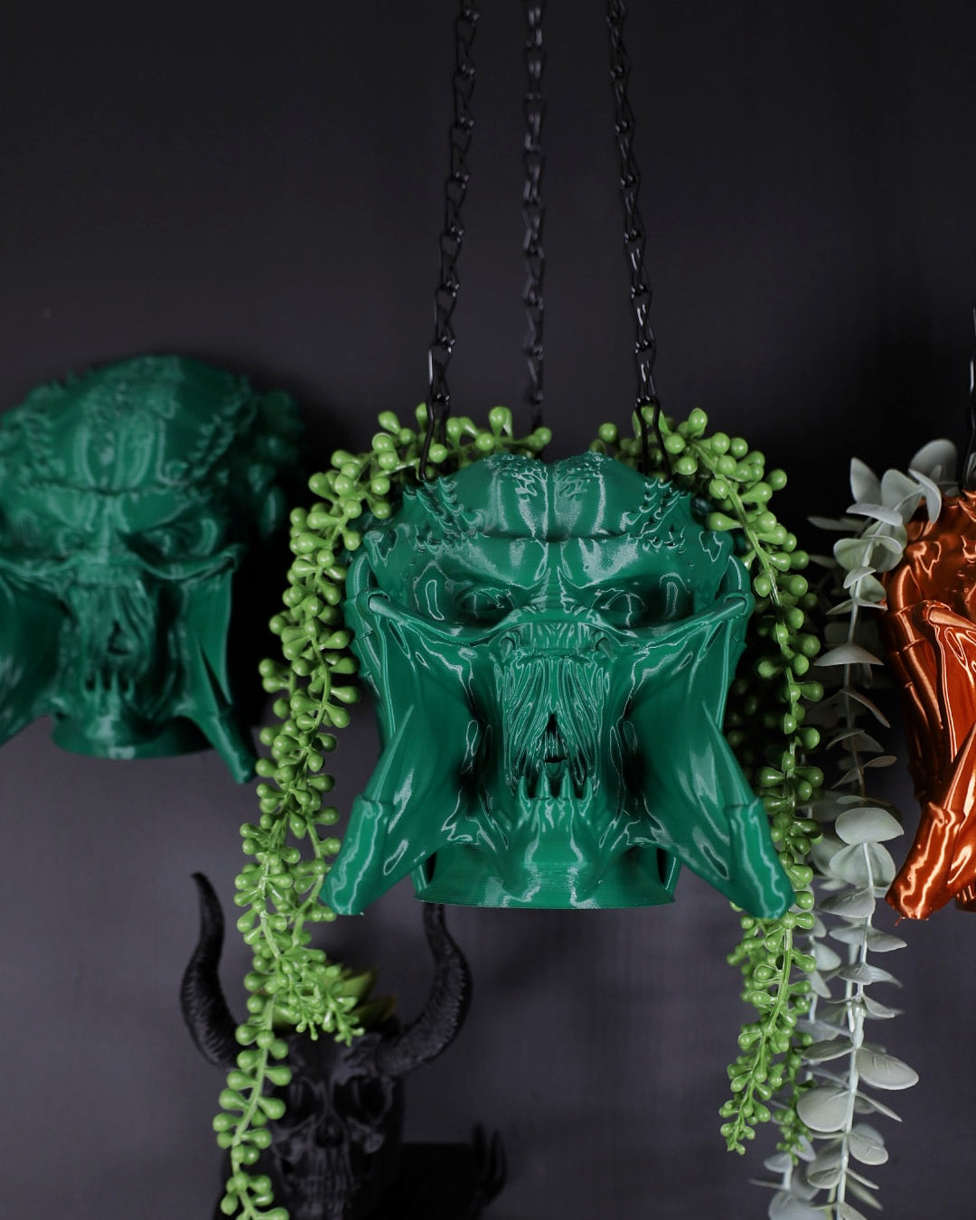 Yautja Hanging Planter