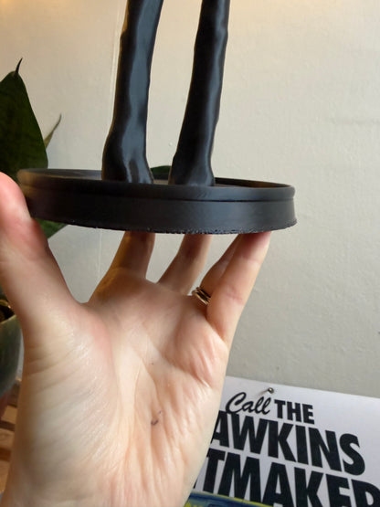 SECONDS #18 - SKELETON HAND BLACK - SMALL MISPRINT AT BASE