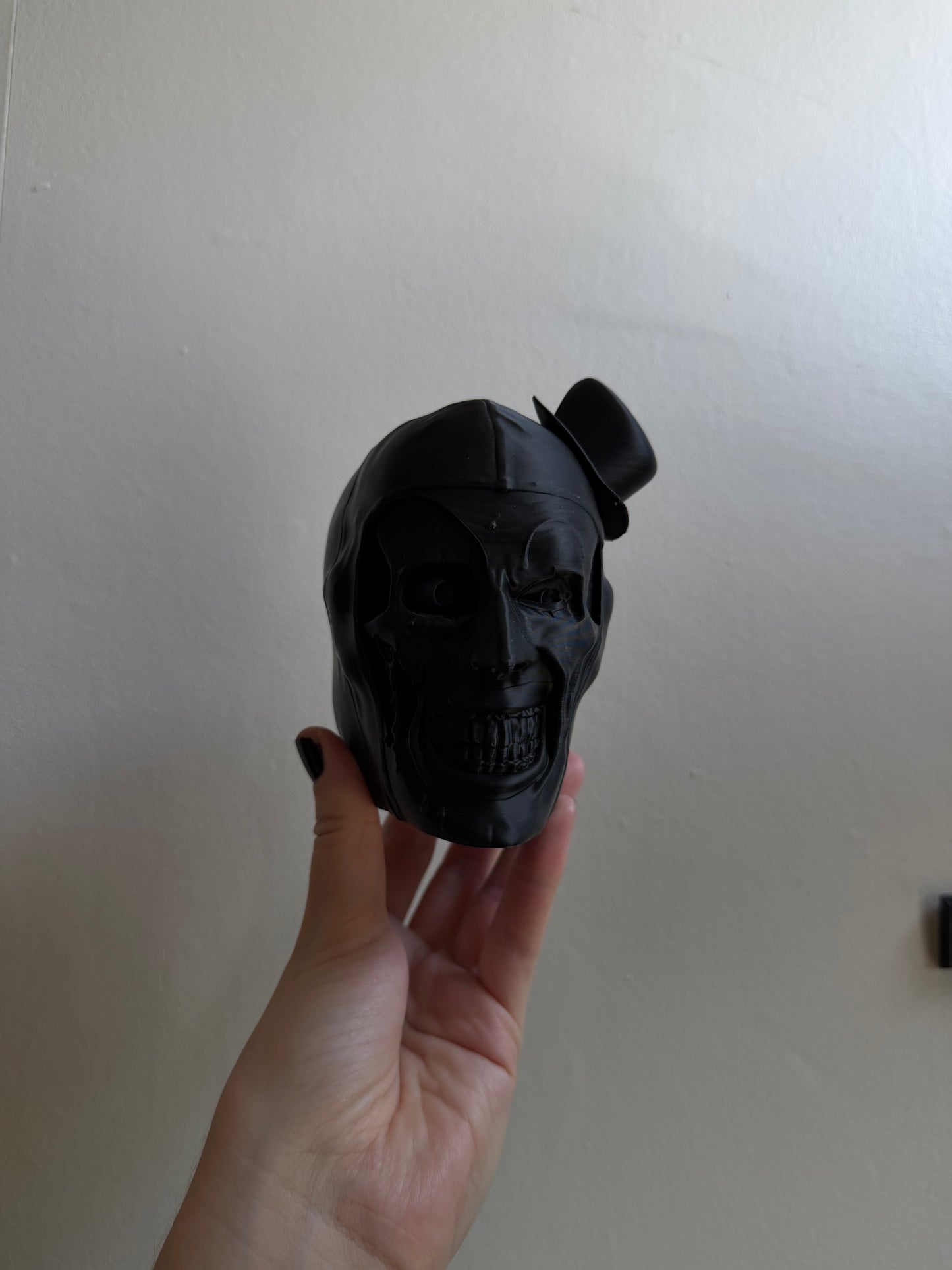 SECONDS #38 - Small Black Mime Desk Planter