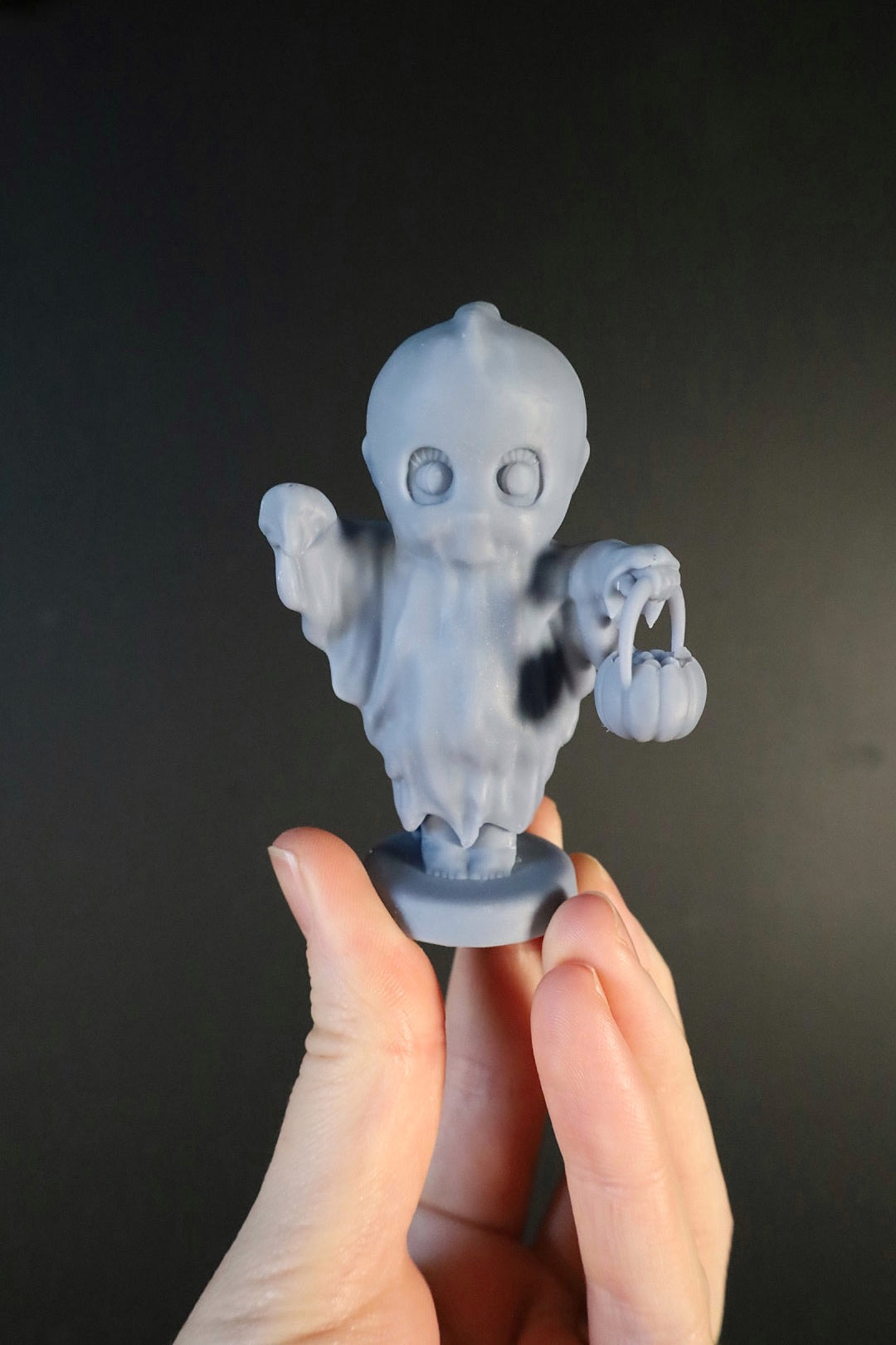 Gothic ghost paint your own ornament, a great gift for goths 