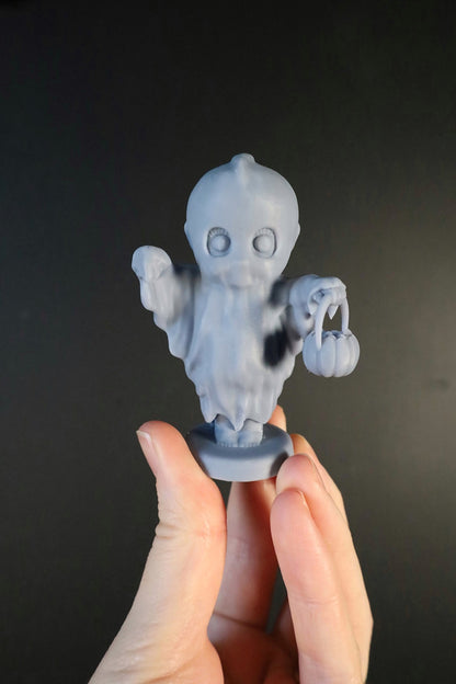 Gothic ghost paint your own ornament, a great gift for goths 