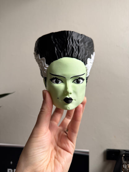 SECONDS #2003 #2004 #2005 #2006 - Bride Of Frankenstein Small Desk Planters