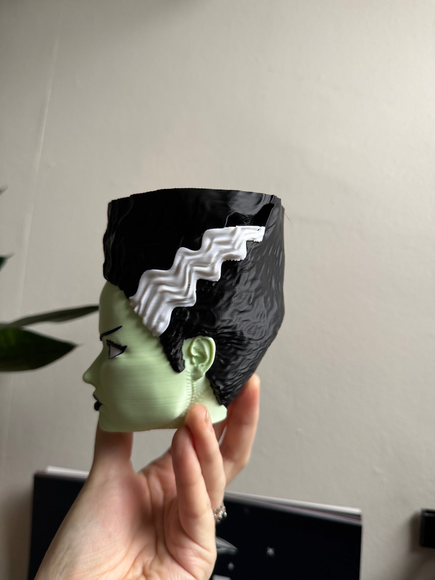SECONDS #2003 #2004 #2005 #2006 - Bride Of Frankenstein Small Desk Planters