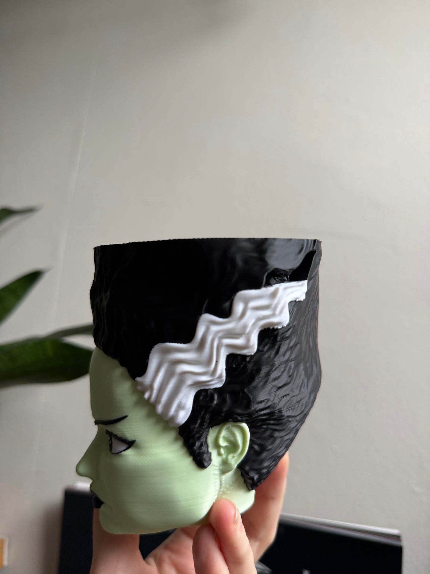 SECONDS #2003 #2004 #2005 #2006 - Bride Of Frankenstein Small Desk Planters