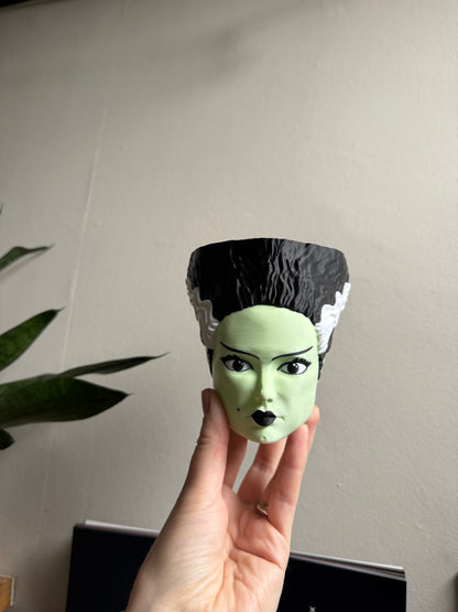 SECONDS #2003 #2004 #2005 #2006 - Bride Of Frankenstein Small Desk Planters