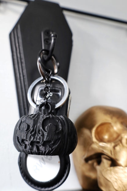 Pumpkin Jack Halloween keyring 