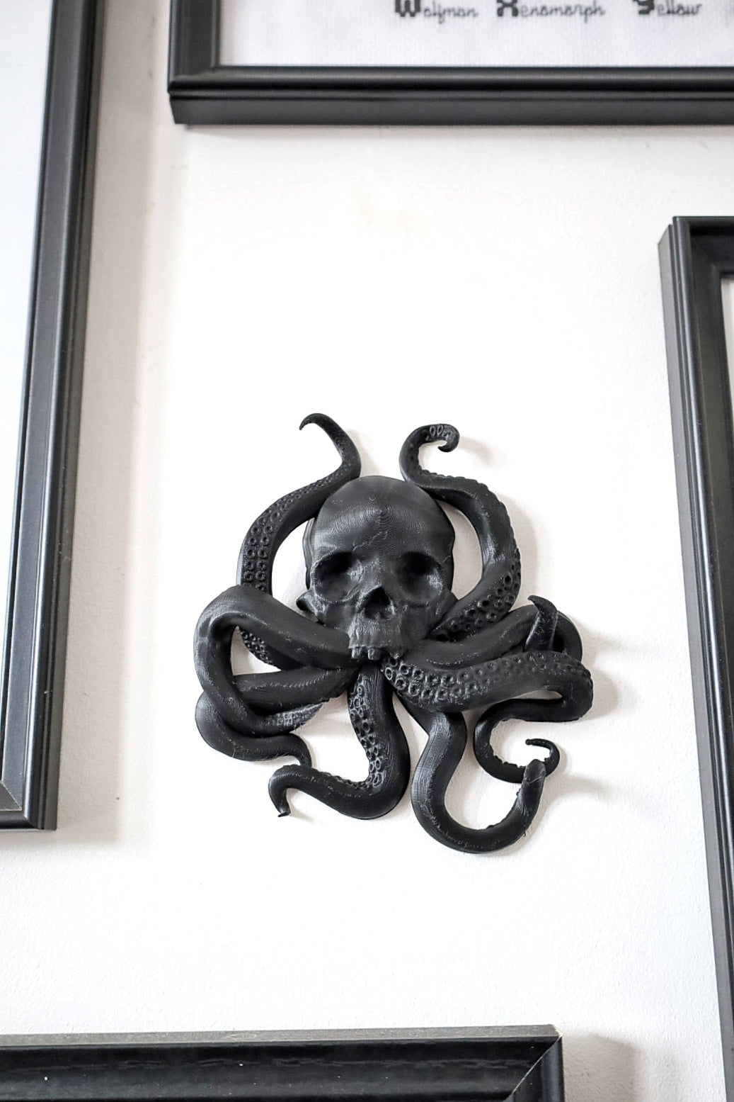 Octopus Skull Wall Hanging