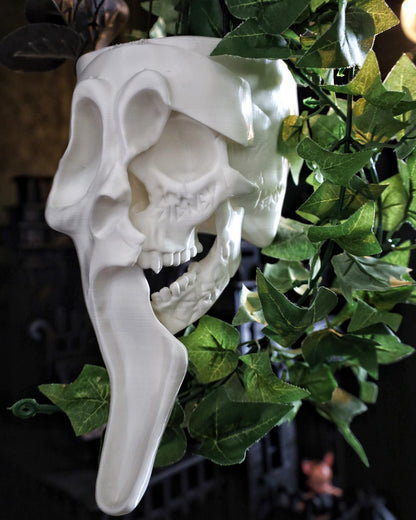 Ghostface from scream hanging planter 