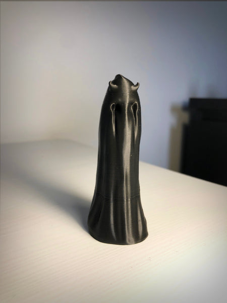Gothic Horned Ghost Ornament