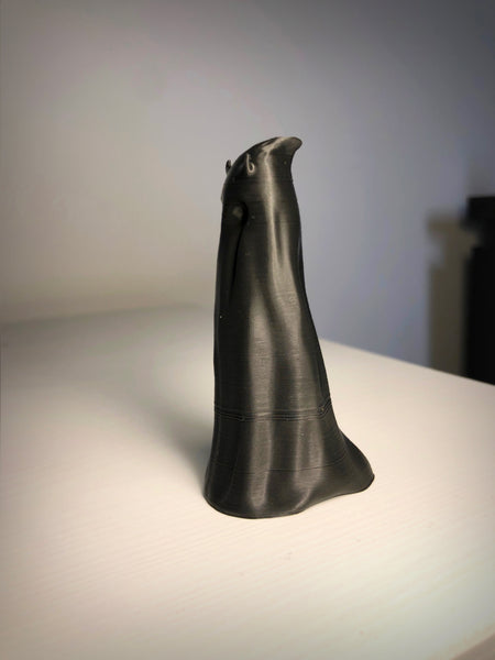 Gothic Horned Ghost Ornament