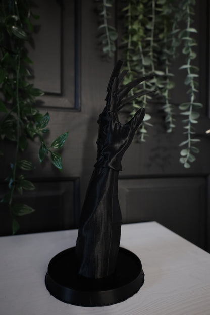 Freddy Kruegers hand from horror film Nightmare on Elm Street as an ornament