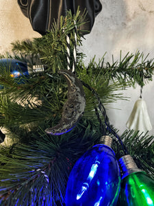 Krampus Skull Moon & Star Bauble