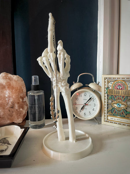 Skeleton Hand Middle Finger