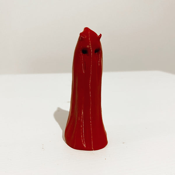 Gothic Horned Ghost Ornament