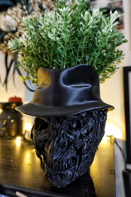 SECONDS #37 - Black Nightmare Large Desk Planter