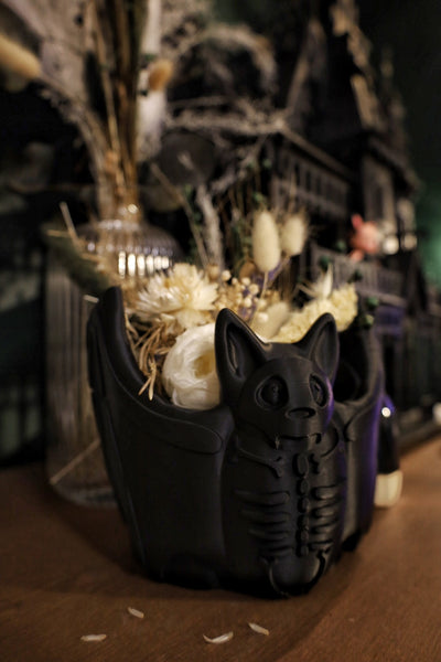 Skelly Bat Planter