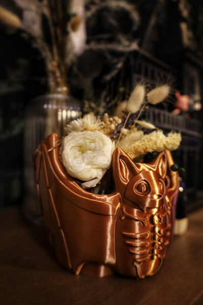 Skelly Bat Planter