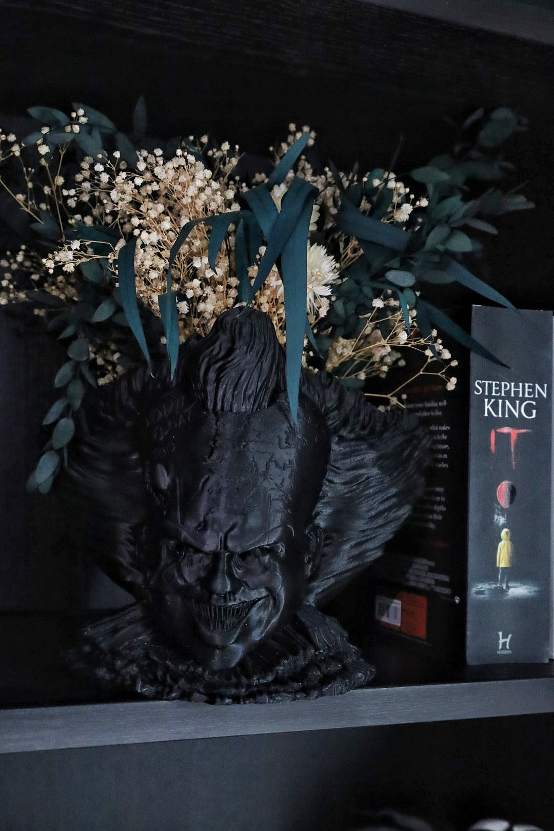 SECONDS #25/#26 - Large Black God Of Destruction Desk Planter